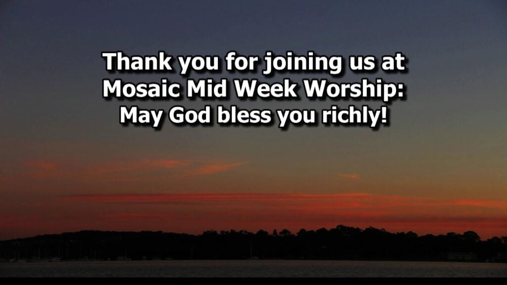Mid-Week Worship 7 February 2023