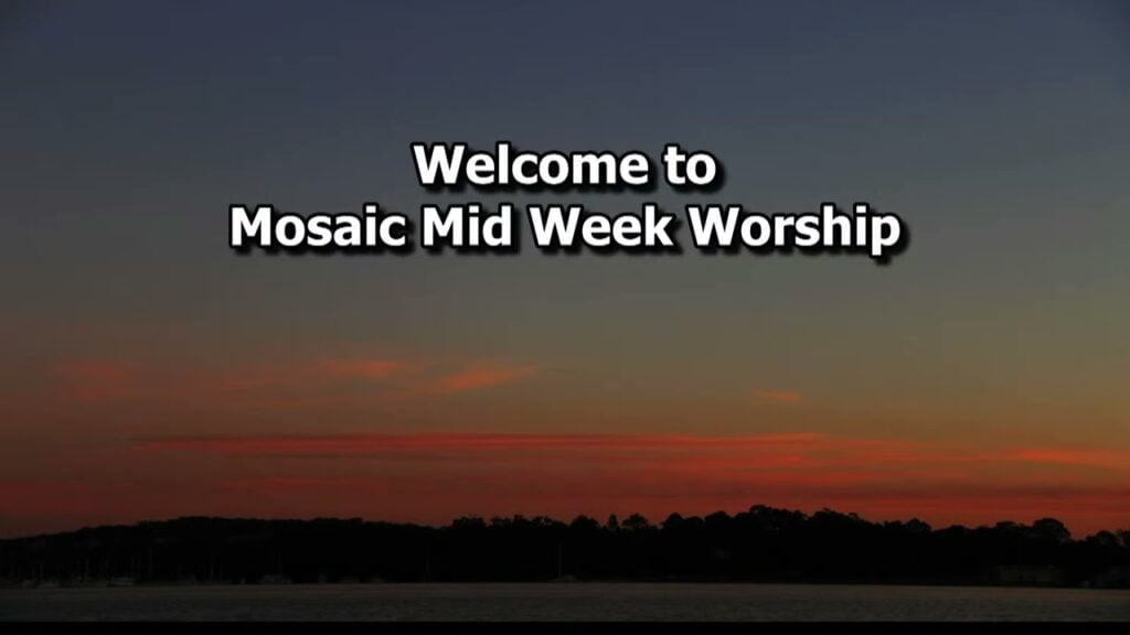 Mid-Week Worship 5 September 2023